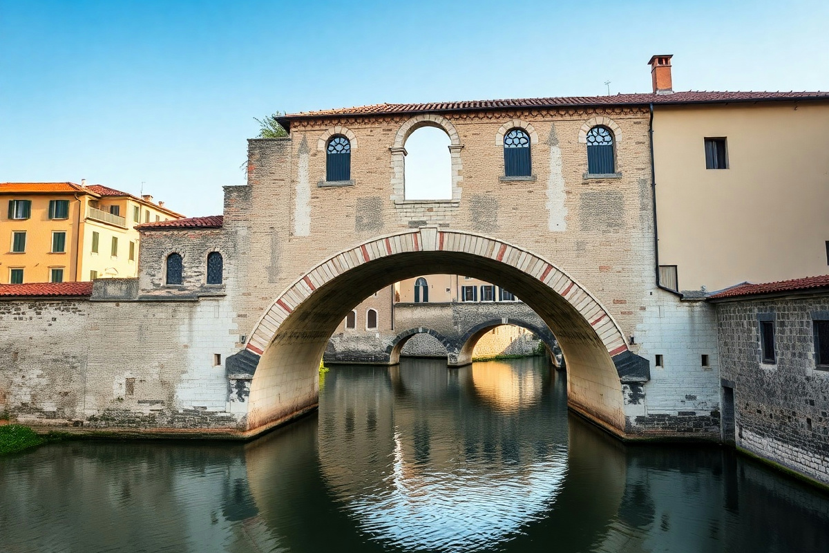 Il Ponte dei Trepponti: un capolavoro barocco che collega cinque strade nel cuore di Comacchio